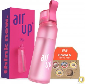 Hot Pink Air Up (22 oz) 5 scent pods & straw Bottles Ireland | 5480MTPXB