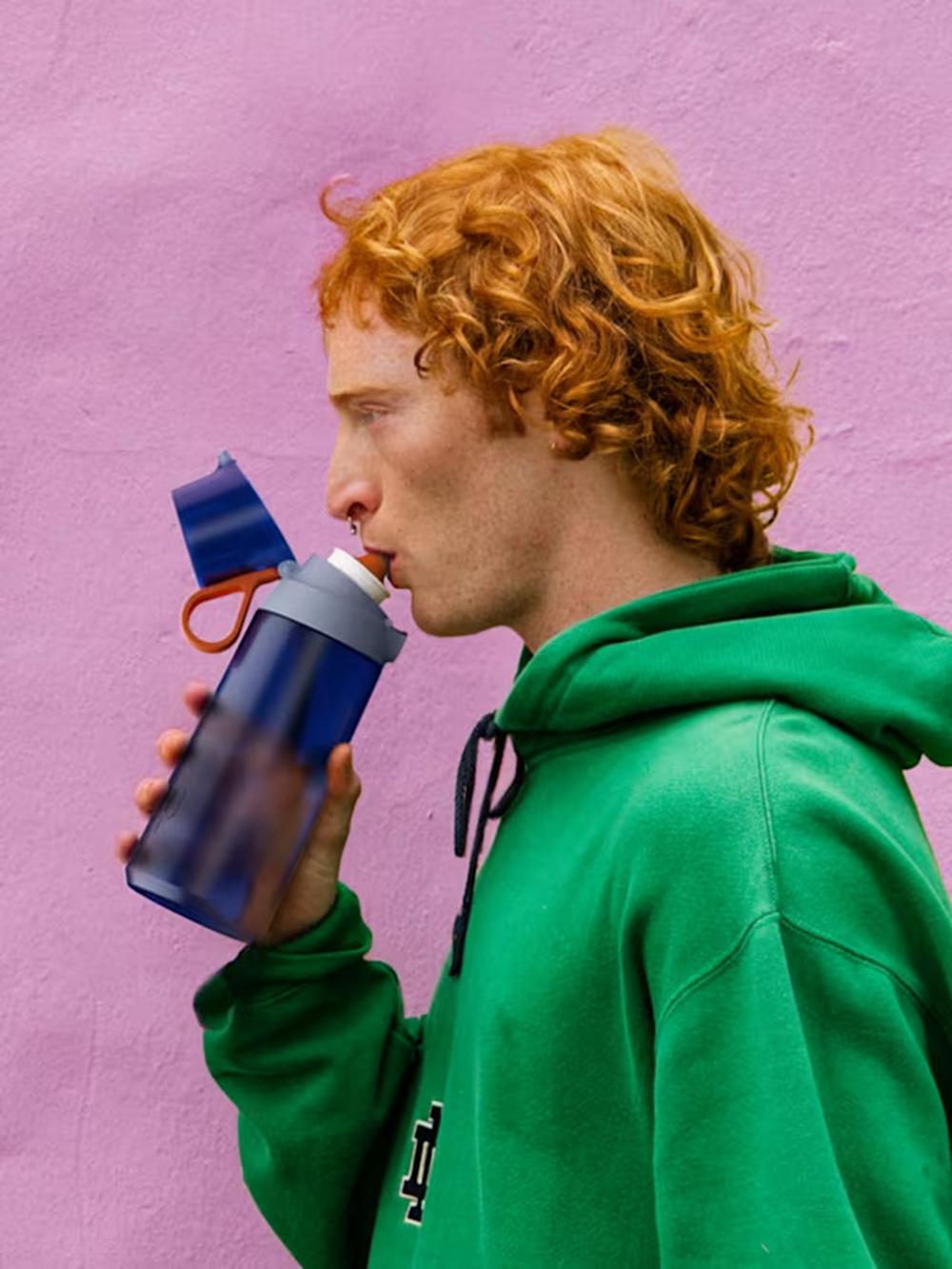 Blue / Bright Orange Air Up Click 600ml Bottles  Ireland |  5710HTQBL