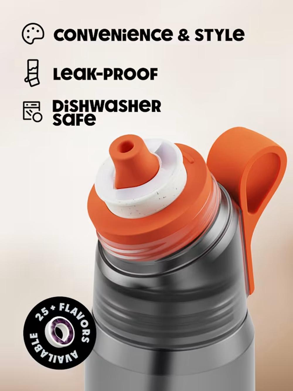 Charcoal Grey Air Up Twist Pro 1000ml Bottles  Ireland |  6345WLGYQ