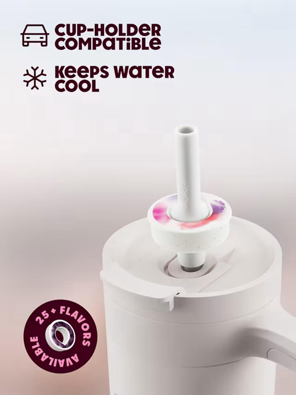 Creamy White Air Up Tumbler with Handle 700ml Tumbler  Ireland |  2987RLEHS