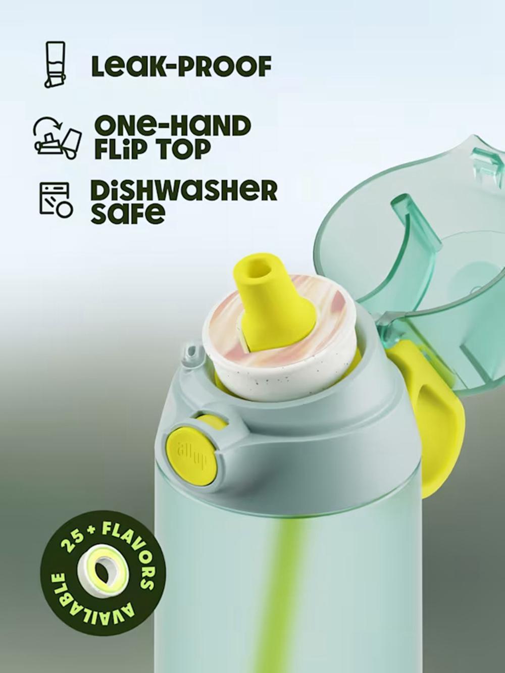Green / Bright Yellow Air Up Click 600ml Bottles  Ireland |  2346ROMUQ