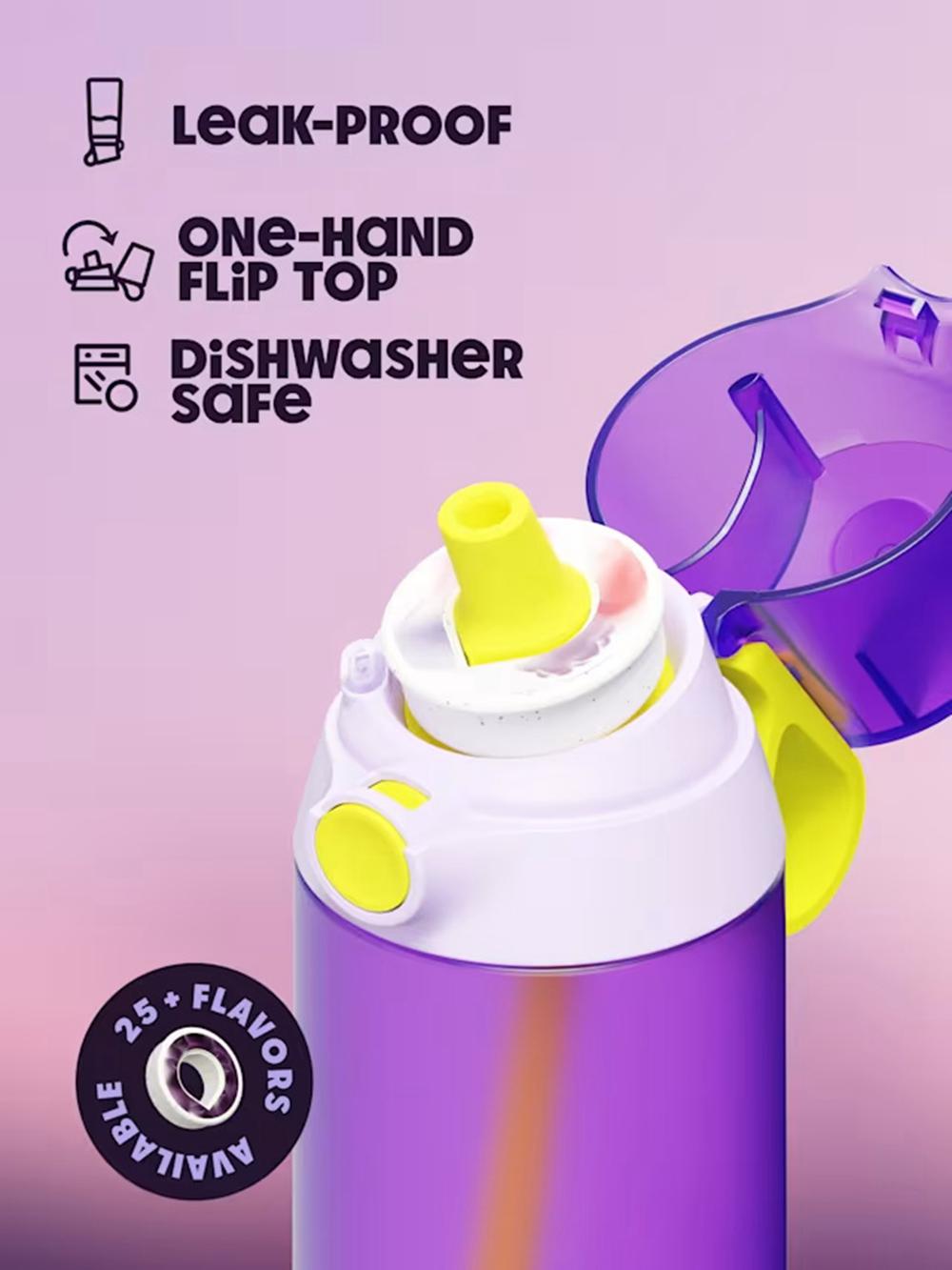 Purple / Bright Yellow Air Up Click 600ml Bottles  Ireland |  0681ZDJOS