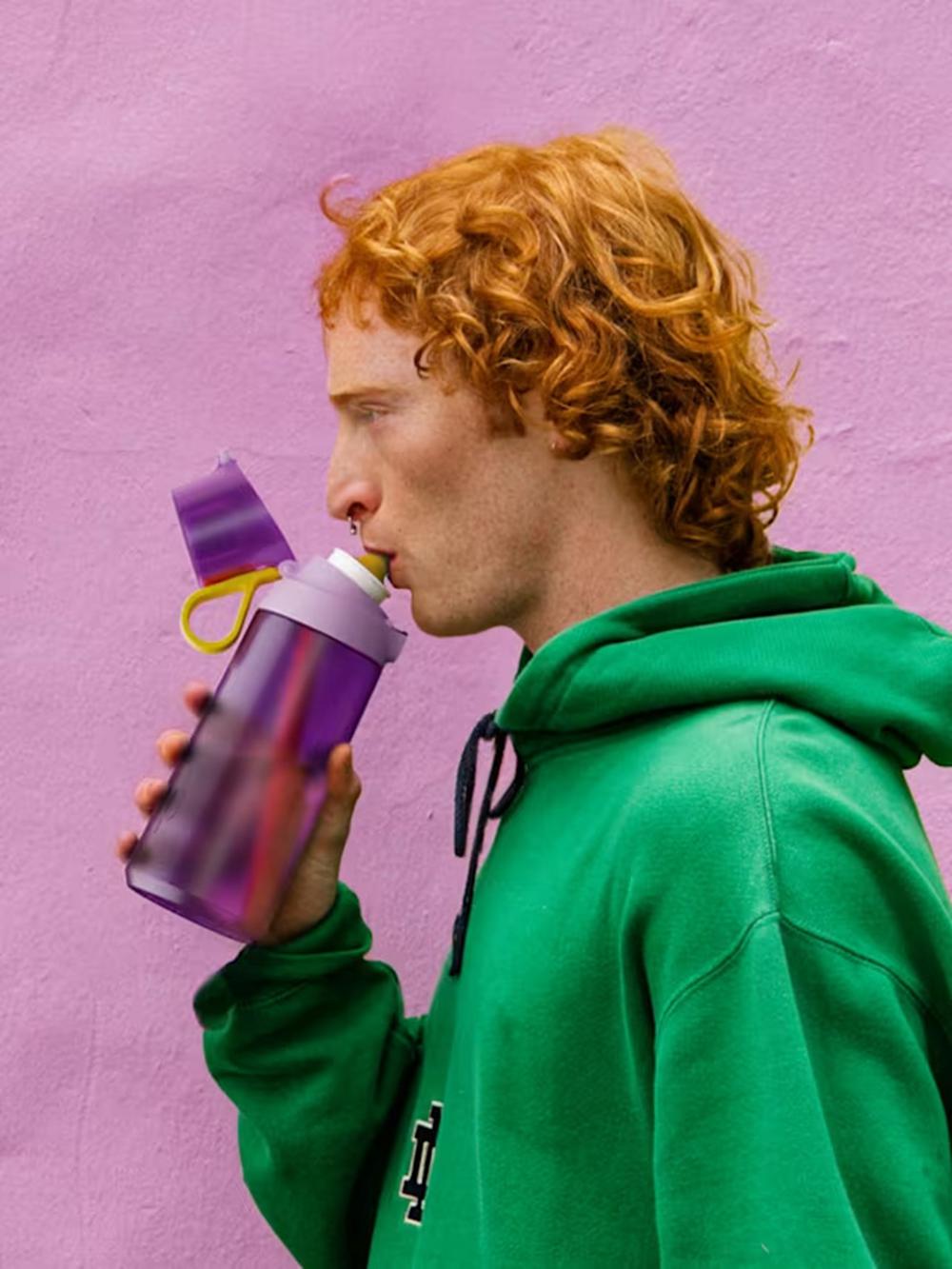 Purple / Bright Yellow Air Up Click 600ml Bottles  Ireland |  0681ZDJOS